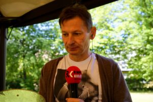 Kielce. Stacja Wakacje - Smakuj lato. Paweł Solarz - Radio Kielce / Piotr Kwaśniewski / Radio Kielce