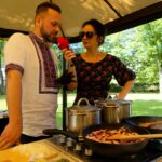 Kielce. Stacja Wakacje - Smakuj lato. Dr Bartłomiej Kotowski i Magdalena Sitek - Radio Kielce / Piotr Kwaśniewski / Radio Kielce