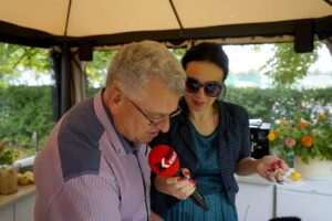 Stacja Wakacje - Smakuj lato. Andrzej Kadłubek i Magdalena Sitek - Radio Kielce / Piotr Kwaśniewski / Radio Kielce