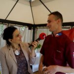 Kielce. Stacja Wakacje - Smakuj lato. Magdalena Sitek - Radio Kielce i Mariusz Bezak / Piotr Kwaśniewski / Radio Kielce