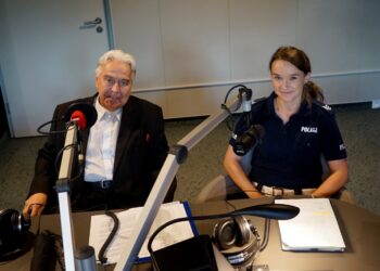Jacek Sztechman - Towarzystwo Urbanistów Polskich i Joanna Żelezik - Komenda Wojewódzka Policji w Kielcach / Karol Żak / Radio Kielce