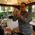 Kielce. Śniadanie w ogrodzie Radia Kielce. Jakub Steuermark / Karol Żak / Radio Kielce