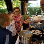 Kielce. Śniadanie w ogrodzie Radia Kielce / Karol Żak / Radio Kielce