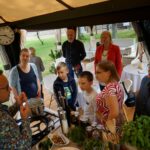 Kielce. Śniadanie w ogrodzie Radia Kielce / Karol Żak / Radio Kielce