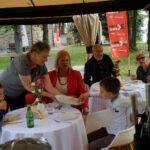 Kielce. Śniadanie w ogrodzie Radia Kielce / Karol Żak / Radio Kielce