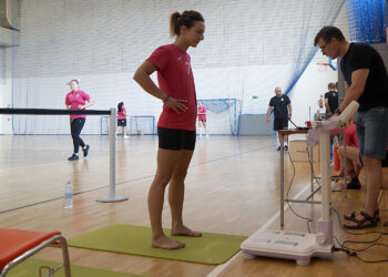 Kielce. Trening piłkarek ręcznych Korony Handball / Patryk Cudzik / Radio Kielce