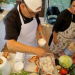 Stacja Wakacje. Smakuj lato. Salvatore Petrolo i Barbara Chrobot - właścicielka restauracji La Cucina Italiana / Piotr Kwaśniewski / Radio Kielce