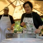 Stacja Wakacje. Smakuj lato. Salvatore Petrolo i Barbara Chrobot - właścicielka restauracji La Cucina Italiana / Piotr Kwaśniewski / Radio Kielce