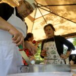 Stacja Wakacje. Smakuj lato. Salvatore Petrolo i Barbara Chrobot - właścicielka restauracji La Cucina Italiana / Piotr Kwaśniewski / Radio Kielce