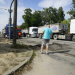 Zmiana ruchu na ulicy Zagnańskiej / Patryk Chudzik / Radio Kielce