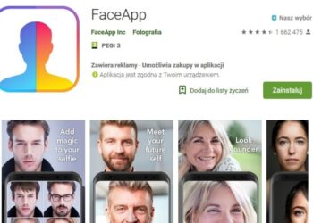 Aplika FaceApp w Google Play / Google Play
