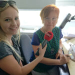 Helena Oczko, animator oraz Izabela Mortas, Radio Kielce / Radio Kielce
