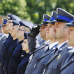 Ślubowanie nowo przyjętych funkcjonariuszy / Jarosław Kubalski / Radio Kielce