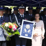 Nadinspektor Paweł Dzierżak, Komendant Wojewódzki Policji w Kielcach i Agata Wojtyszek - wojewoda świętokrzyski (z prawej) / Jarosław Kubalski / Radio Kielce