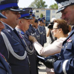 Agata Wojtyszek - wojewoda świętokrzyski i nadinspektor Paweł Dzierżak, Komendant Wojewódzki Policji w Kielcach / Jarosław Kubalski / Radio Kielce