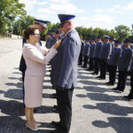 Agata Wojtyszek - wojewoda świętokrzyski i nadinspektor Paweł Dzierżak, Komendant Wojewódzki Policji w Kielcach / Jarosław Kubalski / Radio Kielce