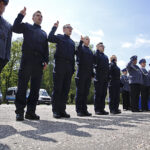 Ślubowanie nowo przyjętych policjantów / Jarosław Kubalski / Radio Kielce
