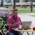 Włoszczowa. Letni Raport Dnia. Robert Szumielewicz / Grzegorz Jamka / Radio Kielce