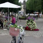 Włoszczowa. Letni Raport Dnia. Na zdjęciu (od lewej): Iwona Boratyn - rzecznik Urzędu Gminy we Włoszczowie / Grzegorz Jamka / Radio Kielce