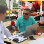 Letni Raport Dnia. Wójt gminy Bogoria Marcin Adamczyk / Krzysztof Bujnowicz / Radio Kielce
