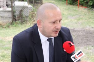 Jędrzejów. Letni Raport Dnia. Marcin Piszczek - burmistrz Jędrzejowa / Grzegorz Janka / Radio Kielce