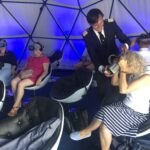 Wirtualny Teatr Historii „Niepodległa” zagościł na dziedzińcu Zamku Królewskiego w Sandomierzu / Grażyna Szlęzak-Wójcik / Radio Kielce