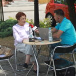 Letni Raport Dnia. Maria Dutkiewicz - mieszkanka Skalbmierza, historyk / Paweł Mikołajczyk / Radio Kielce