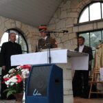 Janina. Uroczyste nadanie stopnia majora zmarłemu kapitanowi Janowi Skwarkowi / Marta Gajda / Radio Kielce