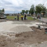 Budowa Parku Street Workout / Marta Gajda / Radio Kielce