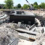 Busko. Budowa tężni solankowej / Marta Gajda / Radio Kielce