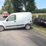 Wypadek w miejscowości Kamieniec, w gminie Bodzentyn / Policja