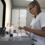 Badania profilaktyczne prowadzone w Ogrodzie Botanicznym / Marcin Przemirski / Radio Kielce