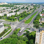 Kielce. Skrzyżowanie ulic Jesionowej, Warszawskiej oraz Świętokrzyskiej / Jarosław Kubalski / Radio Kielce