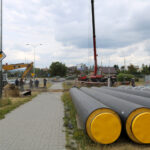 Rozbudowa magistrali ciepłowniczej / Magdalena Blicharska / Radio Kielce