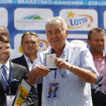 Kielce. Trzeci etap 30. Wyścigu Solidarności i Olimpijczyków. Na zdjęciu Włodzimierz Rezner / Jarosław Kubalski / Radio Kielce