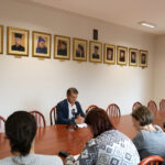 Konferencja na UJK. Na zdjęciu rektor uczelni Jacek Semaniak / Magdalena Blicharska / Radio Kielce