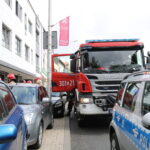 Interwencja straży przy ul. Warszawskiej. Doszło tam do rozszczelnienia piecyka gazowego / Magdalena Blicharska / Radio Kielce