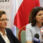 Na zdjęciu (od lewej): Agata Wojtyszek - wojewoda świętokrzyski i Katarzyna Nowacka - świętokrzyski wicekurator oświaty / Magdalena Blicharska / Radio Kielce