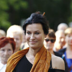 Joanna Woś odsłoniła "Słoneczko". Joanna Woś / Jarosław Kubalski / Radio Kielce