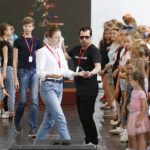 Kielce. Przygotowania do Koncertu Galowego Laureatów 46. Międzynarodowego Harcerskiego Festiwalu Kultury Młodzieży Szkolonej / Jarosław Kubalski / Radio Kielce