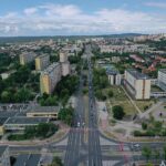 Kielce. Remont skrzyżowania ulic Warszawskiej, Jesionowej i Świętokrzyskiej / Jarosław Kubalski / Radio Kielce