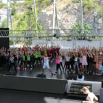 Kielce. Międzynarodowy Harcerski Festiwal Kultury Młodzieży Szkolnej. Próby do Koncertu Galowego Laureatów / Magdalena Blicharska / Radio Kielce