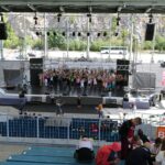 Kielce. Międzynarodowy Harcerski Festiwal Kultury Młodzieży Szkolnej. Próby do Koncertu Galowego Laureatów / Magdalena Blicharska / Radio Kielce