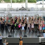 Kielce. Międzynarodowy Harcerski Festiwal Kultury Młodzieży Szkolnej. Próby do Koncertu Galowego Laureatów / Magdalena Blicharska / Radio Kielce