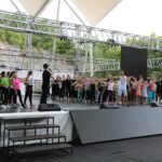 Kielce. Międzynarodowy Harcerski Festiwal Kultury Młodzieży Szkolnej. Próby do Koncertu Galowego Laureatów / Magdalena Blicharska / Radio Kielce