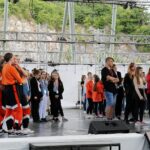 Kielce. Międzynarodowy Harcerski Festiwal Kultury Młodzieży Szkolnej. Próby do Koncertu Galowego Laureatów / Magdalena Blicharska / Radio Kielce