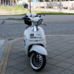 Skutery na kieleckich ulicach / Magdalena Blicharska / Radio Kielce