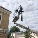 Montaż flisaka / Grażyna Szlęzak-Wójcik / Radio Kielce