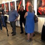 Sandomierz. Wystawa prac Zbigniewa Bajka w BWA / Grażyna Szlęzak - Wójcik / Radio Kielce