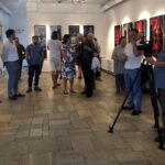 Sandomierz. Wystawa prac Zbigniewa Bajka w BWA / Grażyna Szlęzak - Wójcik / Radio Kielce